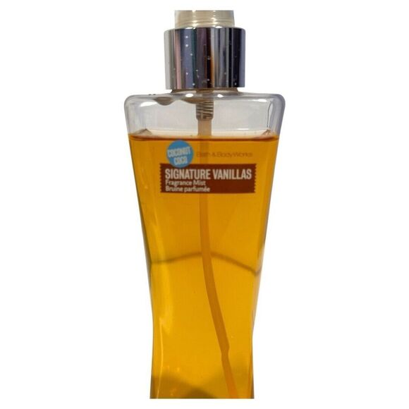 COCONUT VANILLA Bath & Body Works Fragrance BODY Mist Spray SUMMER VANILLAS 8oz - Picture 1 of 3